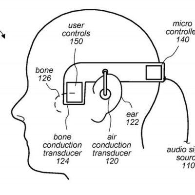 Apple brevetta gli AirPods a conduzione ossea