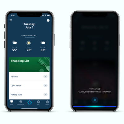 Amazon attiva Alexa “a mani libere” su iPhone