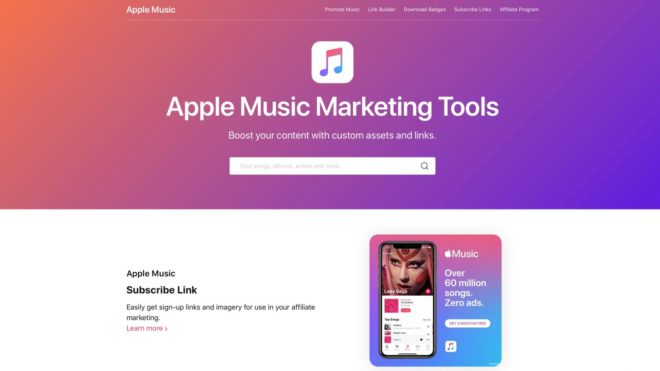 Apple aggiorna il suo Apple Music Toolbox