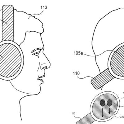 Apple brevetta le cuffie over-ear con gesture e rilevamento della posizione