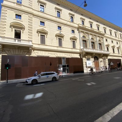 Riprendono i lavori per l’Apple Store Via del Corso a Roma