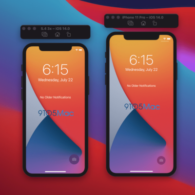 La beta di iOS 14 svela l’interfaccia dell’iPhone 12 da 5.4 pollici