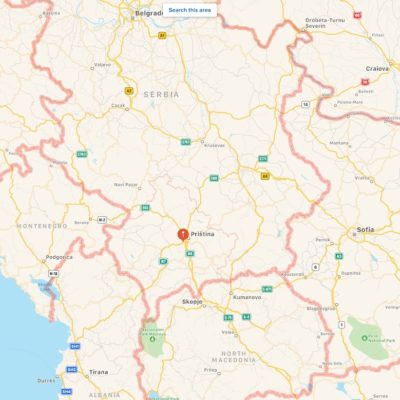 Il Kosovo chiede di correggere i confini su Apple Maps