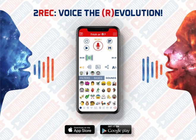 Messaggi vocali creativi: 2REC è l’app che li rivoluziona!