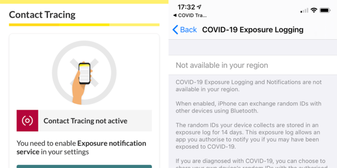 La beta pubblica di iOS 14 blocca il tracciamento contatti COVID-19 in Europa