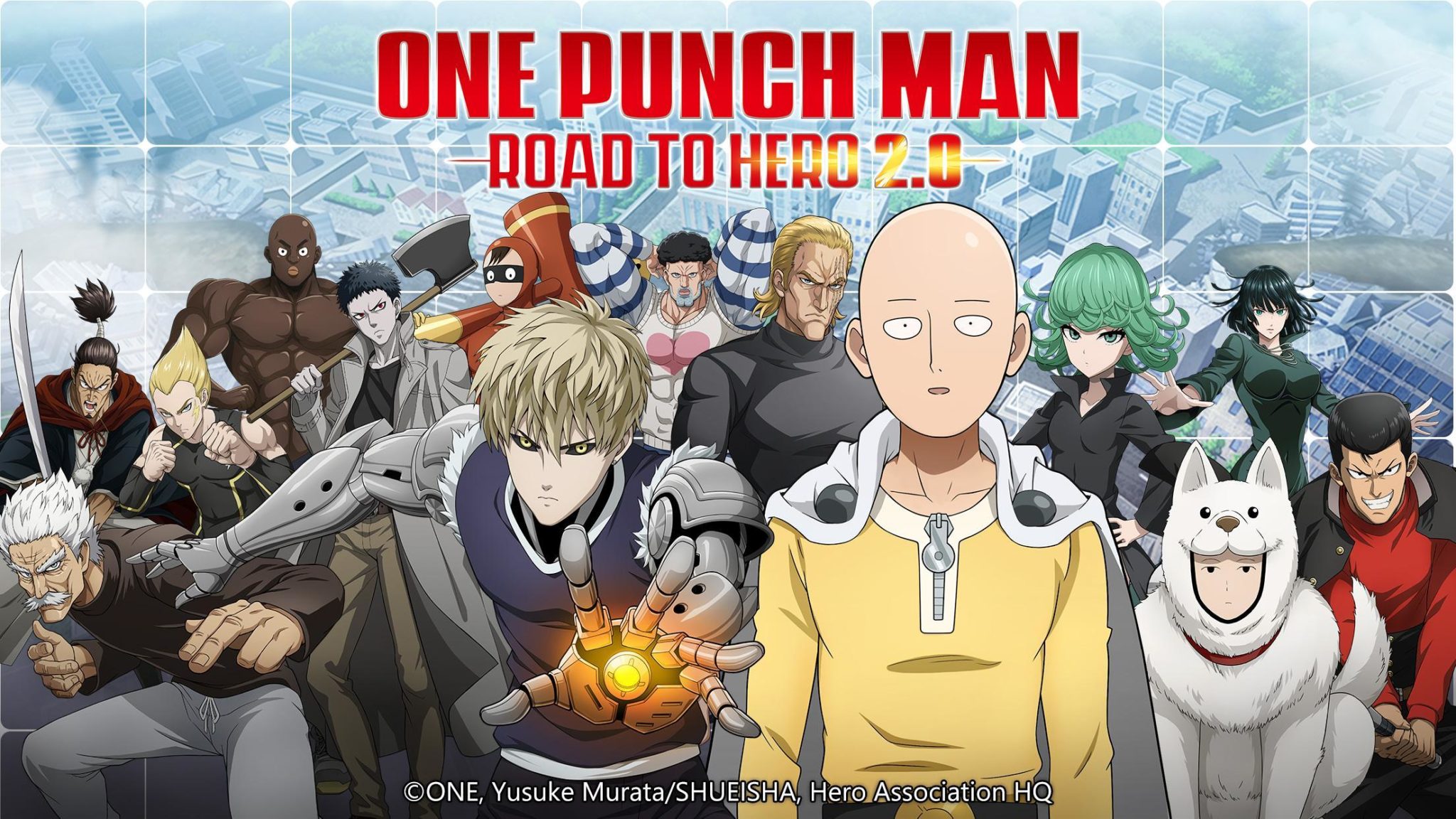One-Punch Man: Road to Hero 2.0 è disponibile su App Store - iPhone Italia - One Punch Man Road To Hero 2.0 Team