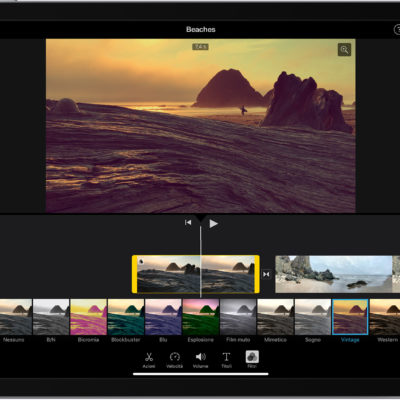 Apple aggiorna iMovie per iPhone e iPad