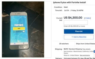 Gli iPhone con Fortnite vengono venduti a migliaia di dollari su eBay, ma c’è (c’era) il modo per riscaricarlo