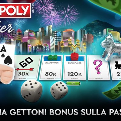Tutti al casinò con Monopoly Poker – Texas Holdem