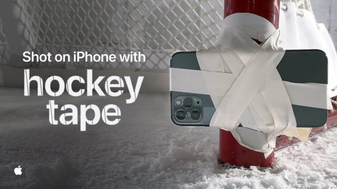 “Shot on iPhone 11 Pro”: l’hockey da un altro punto di vista