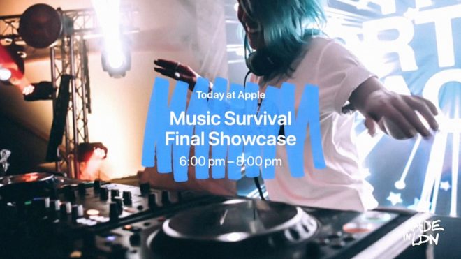 Giovani artisti londinesi si esibiscono nel Today at Apple Music Survival Final Showcase