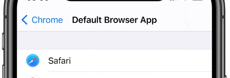 ios default browser