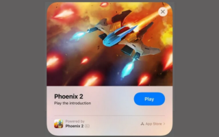 Phoenix 2 può esssere provato grazie alla funzione App Clips