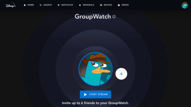 Disney+ sta testando una nuova funzione chiamata GroupWatch