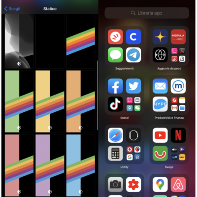 iOS 14 Beta 7: nuovi sfondi e modifiche in Libreria App