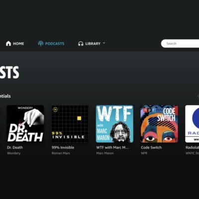 I podcast arrivano su Amazon Music