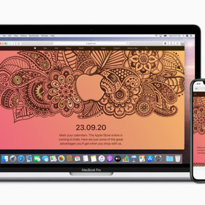 Il 23 settembre Apple aprirà il suo store online in India