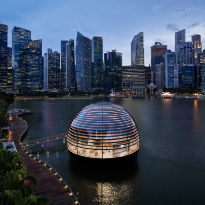 Apple Marina Bay illuminerà Singapore dal 10 settembre
