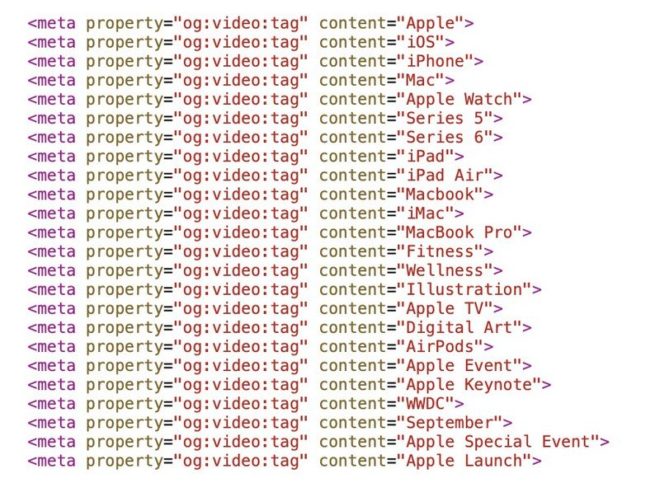 Tracce di Apple Watch 6 nel video “Apple Events 2020”