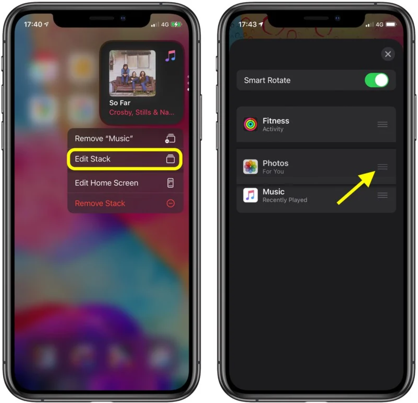 Pila Smart: come funziona il widget in iOS 14