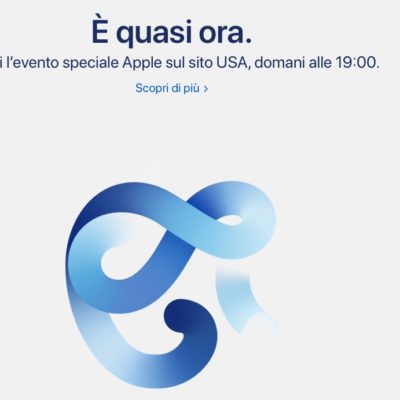 “È quasi ora”, Apple promuove l’evento del 15 settembre