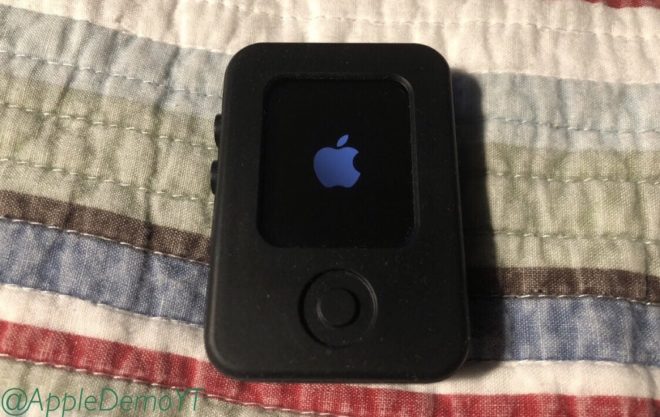 Prototipo di Apple Watch travestito da iPod nano