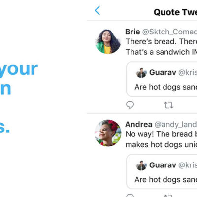 “Tweet di citazione” è la nuova funzione per i retweet con commenti di Twitter
