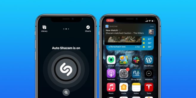 Ora possiamo sincronizzare i nostri Shazam tramite iCloud