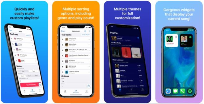 TuneTrack porta il widget di Spotify su iOS 14