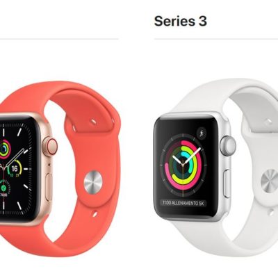 Apple Watch SE vs. Apple Watch Series 3, quali sono le differenze?