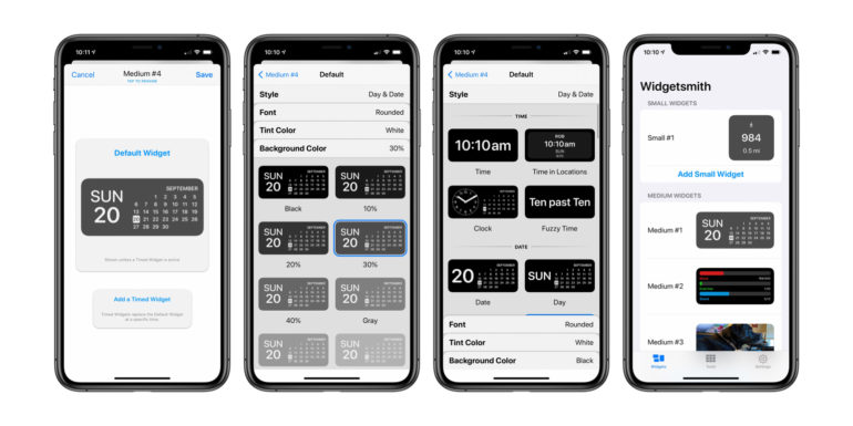 Widgetsmith creare widget ios 14