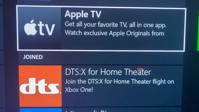 Apple TV arriverà su Xbox