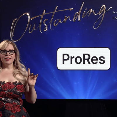 ProRes: Apple premiata ai 72° Engineering Emmy Awards