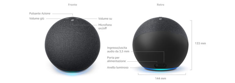 Amazon Echo caratteristiche