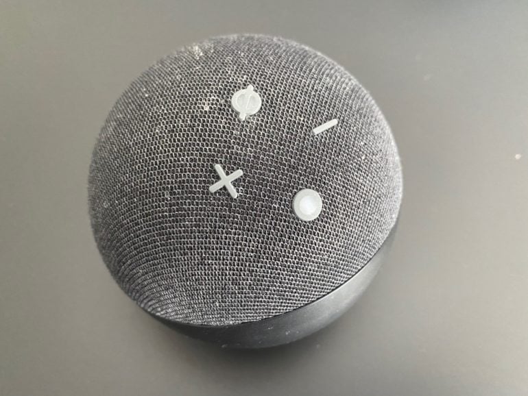 echo dot 4 nero