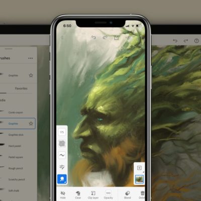 Adobe Fresco è disponibile anche su iPhone