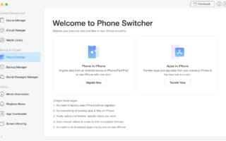 AnyTrans: il data manager completo per la migrazione ad iPhone 12
