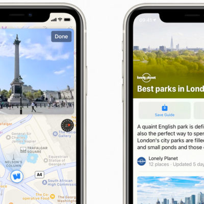 Apple Maps, funzioni e mappe migliorate in Gran Bretagna e Irlanda