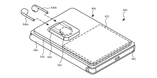 Apple brevetta la custodia MagSafe che ricarica iPhone e AirPods