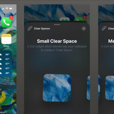 Come creare dei widget trasparenti su iPhone
