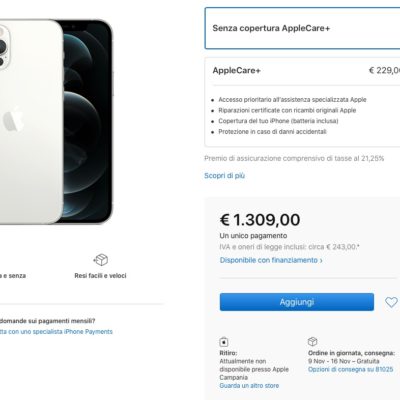 Alcuni iPhone 12 e iPhone 12 Pro slittano a novembre, ma non su Amazon