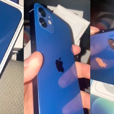 Primi unboxing di iPhone 12 Pro Grafite e iPhone 12 Blu