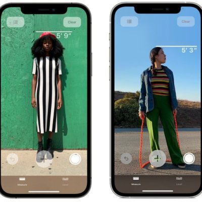 iPhone 12 Pro può misurare l’altezza di qualcuno utilizzando il sensore LiDAR