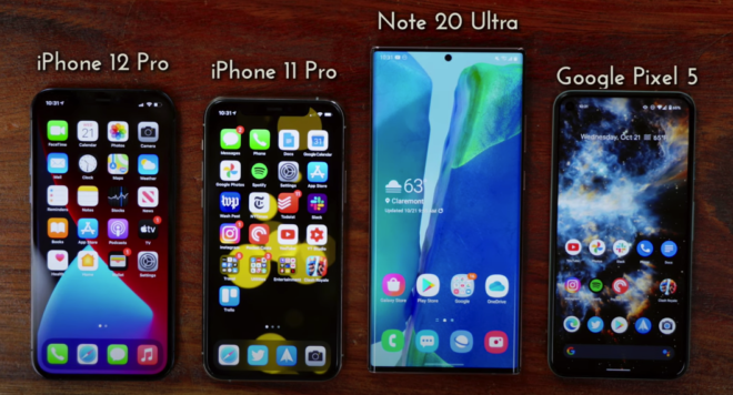 iPhone 12 Pro e iPhone 11 Pro a confronto in questo test di velocità