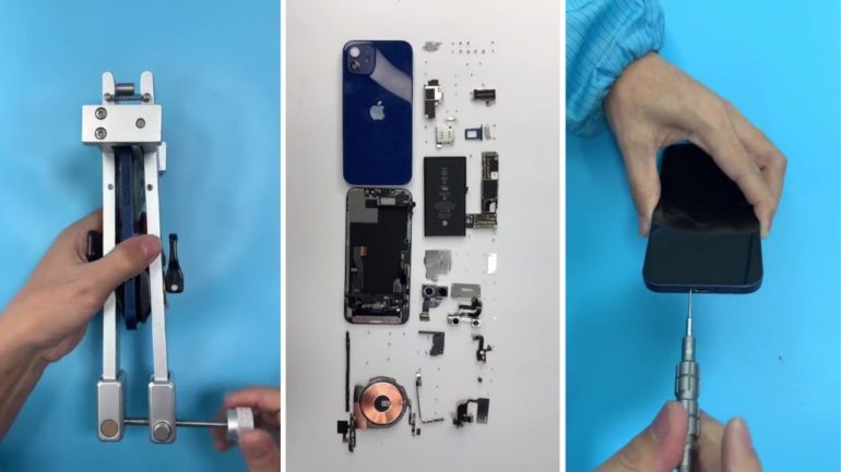 teardown iphon 12