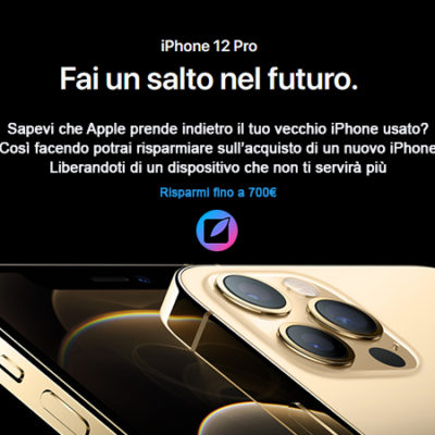 Quanto Apple valuta il tuo iPhone se acquisti iPhone 12