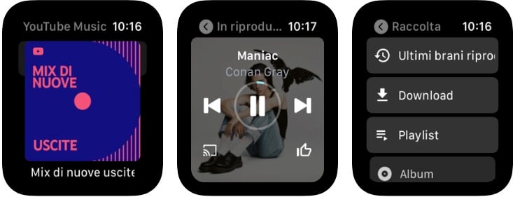 Youtube Music Arriva Su Apple Watch