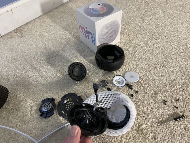 HomePod mini smontato: impossibile ripararlo!