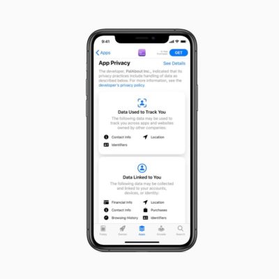 Ecco quali dati vedremo nelle nuove etichette della privacy su App Store
