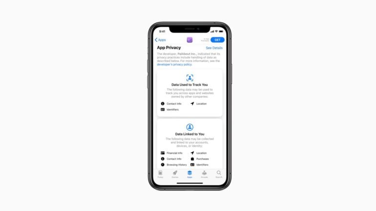 app privacy app store